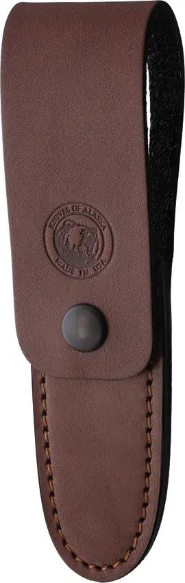 Knives Of Alaska Muskrat Stag - Bead Blast D2 Blade With Stag Handle And Leather Sheath by Knives Of Alaska