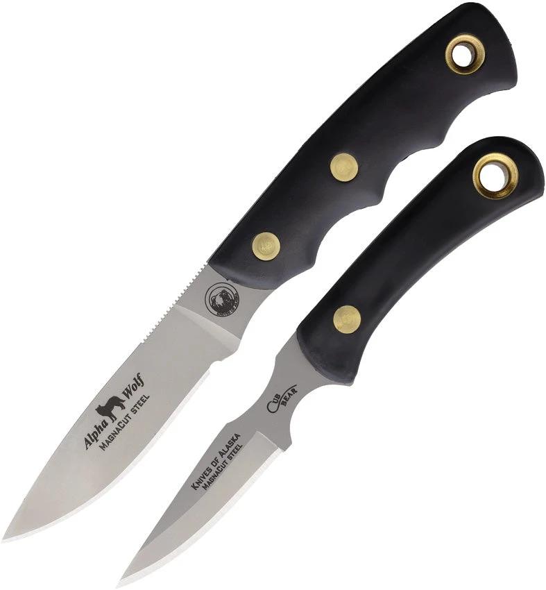 Knives Of Alaska Alpha Wolf/Cub Combo Magna 00372FG by Knives Of Alaska
