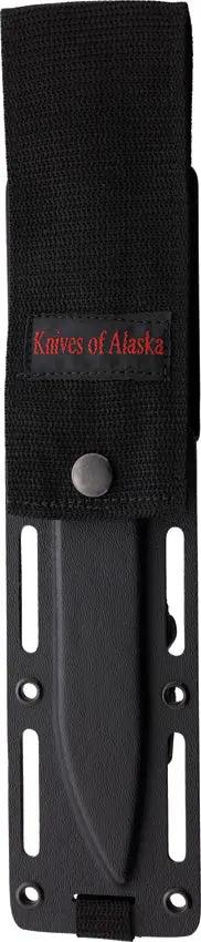 Knives Of Alaska Defense Survival D2 Tan Kydex 00844FG - Bead Blast D2 Blade With Full Tang And Tan G10 Handle by Knives Of Alaska