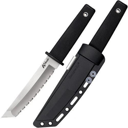 Cold Steel Kobun Serrated Fixed Blade Tanto Knife by Cold Steel