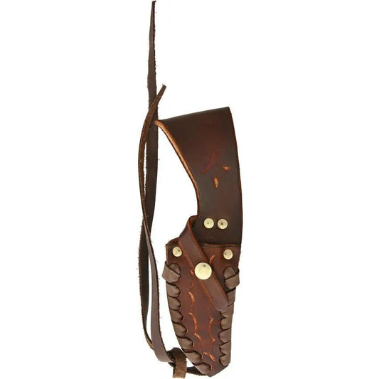Ken Richardson Knives Fixed Blade Hunter KR1405CT - 4 In 1085HC Clip Point Blade With Turquoise Inlay Antler Handle by Ken Richardson Knives