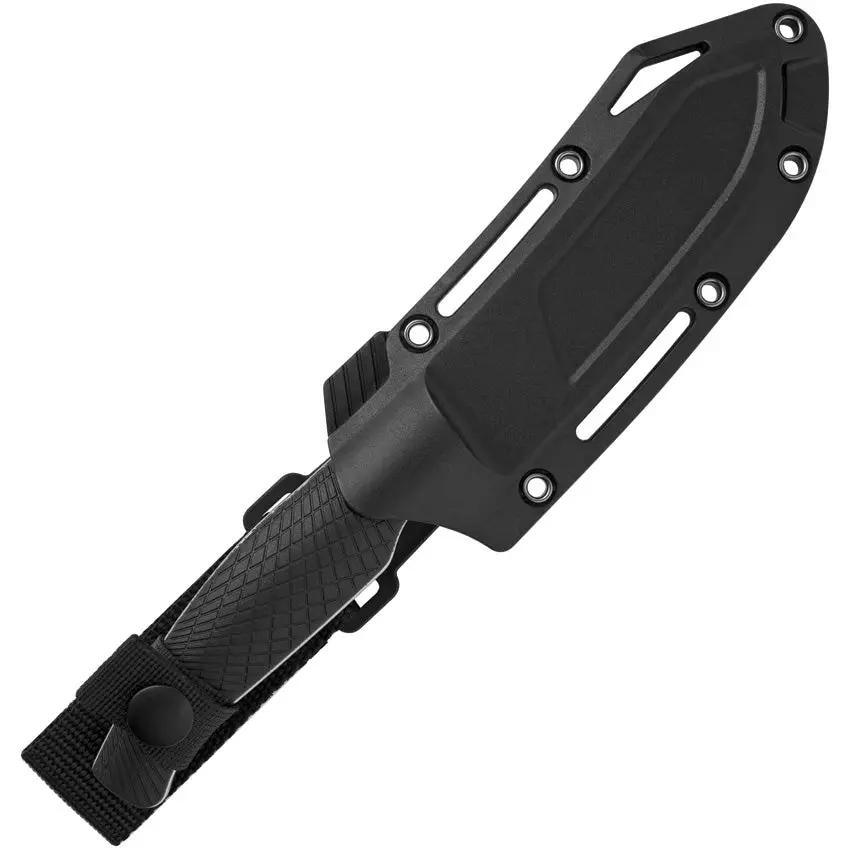 Kershaw Camp 5 Fixed Blade Knife With D2 Steel Stonewash Durable Nylon Handle For Camping Enthusiasts by Kershaw