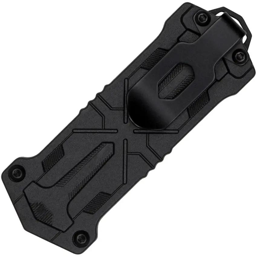 Kershaw Kapsule Sliding Button Lock EDC Knife By Jens Anso Three And A Quarter Inch Closed BlackWash 8Cr13MoV by Kershaw