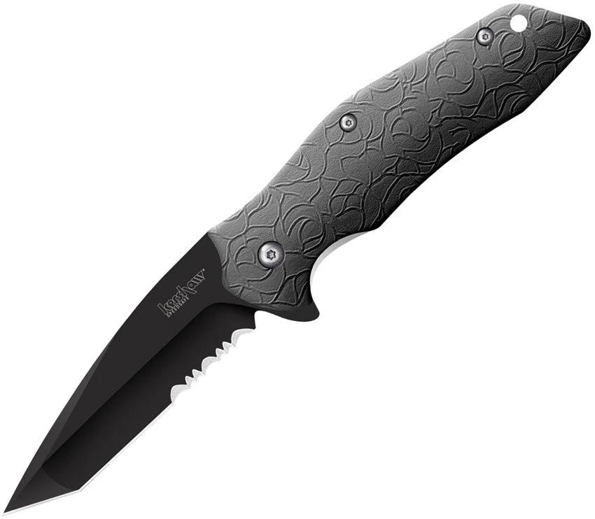 Kershaw Kuro Linerlock A/O Black 1835TBLKST by Kershaw