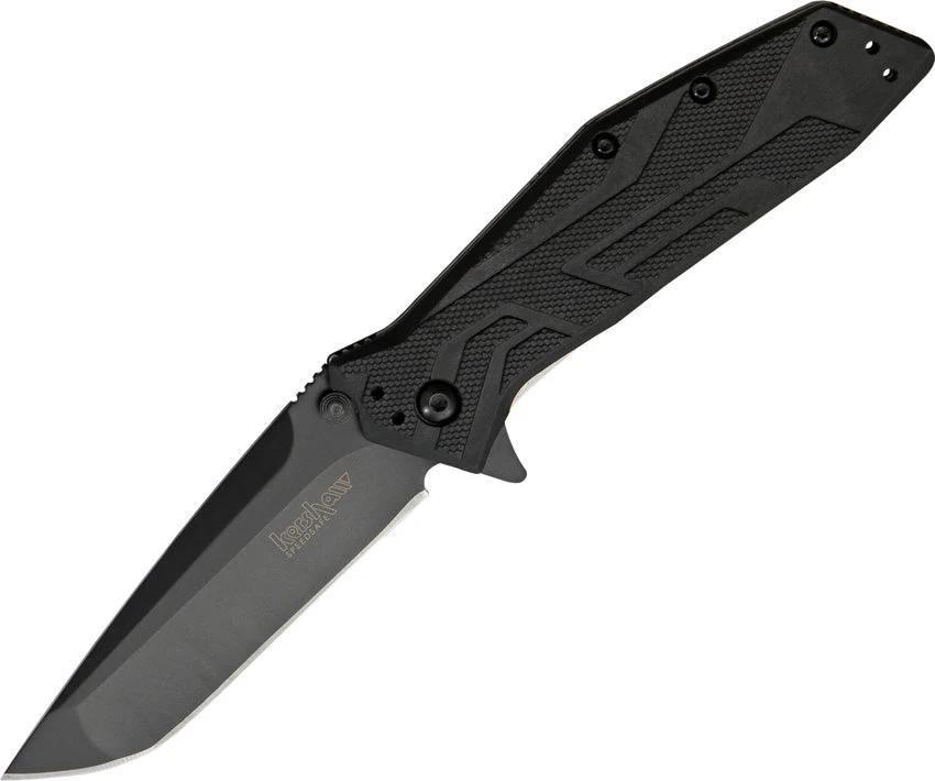 Kershaw Brawler Linerlock A/O Black 1990 by Kershaw