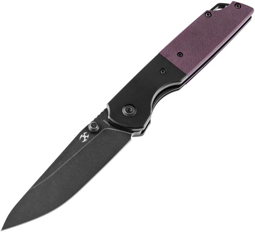 Kansept Knives Warrior Linerlock Purple G10 T1005S6 by Kansept Knives