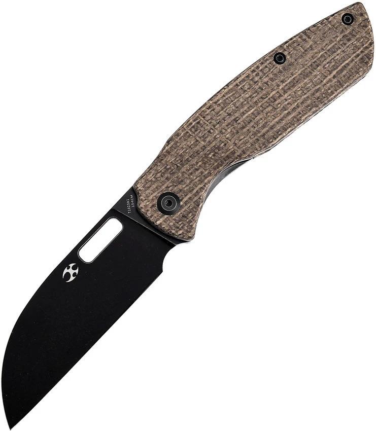 Kansept Knives Convict Linerlock Brown T1023A1 by Kansept Knives