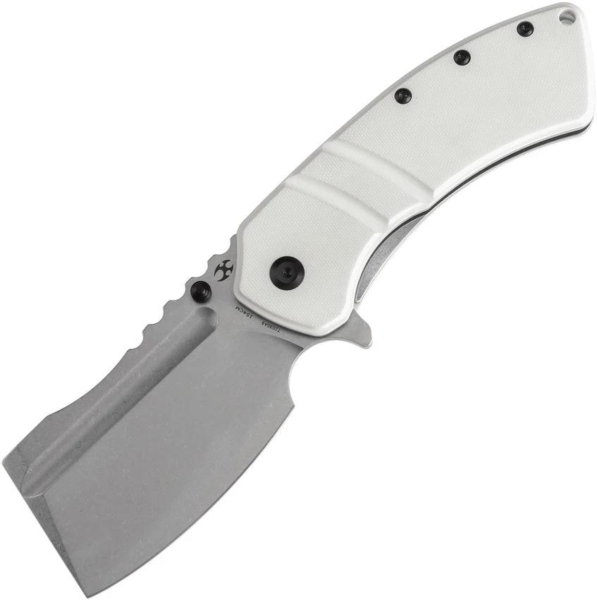 Kansept Knives XL Korvid Linerlock White G10 KT1030A9 by Kansept Knives