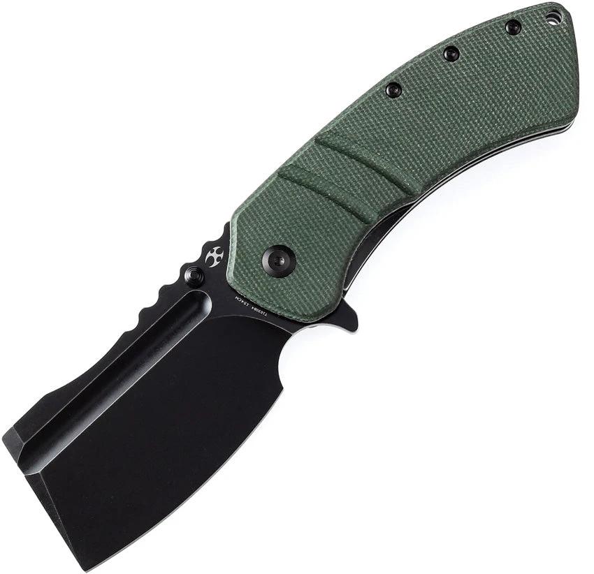 Kansept Knives XL Korvid Linerlock Grn Mica T1030B4 by Kansept Knives