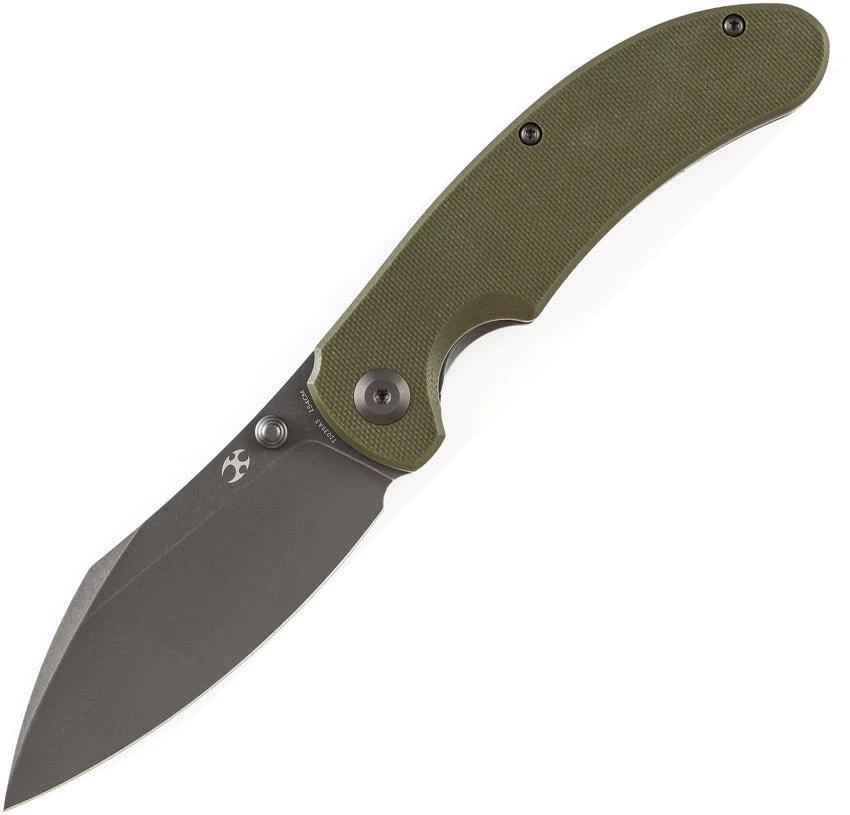 Kansept Knives Nesstreet Linerlock Olive G10 T1039A3 by Kansept Knives
