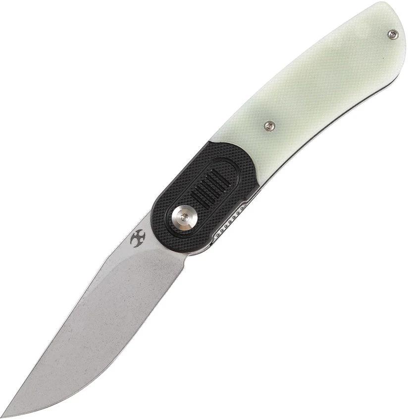 Kansept Knives Reverie Linerlock Blk/Jade T2025B4 by Kansept Knives