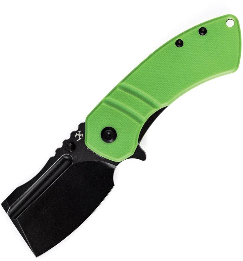 Kansept Knives M+ Korvid Linerlock Green G10 T2030B3U by Kansept Knives