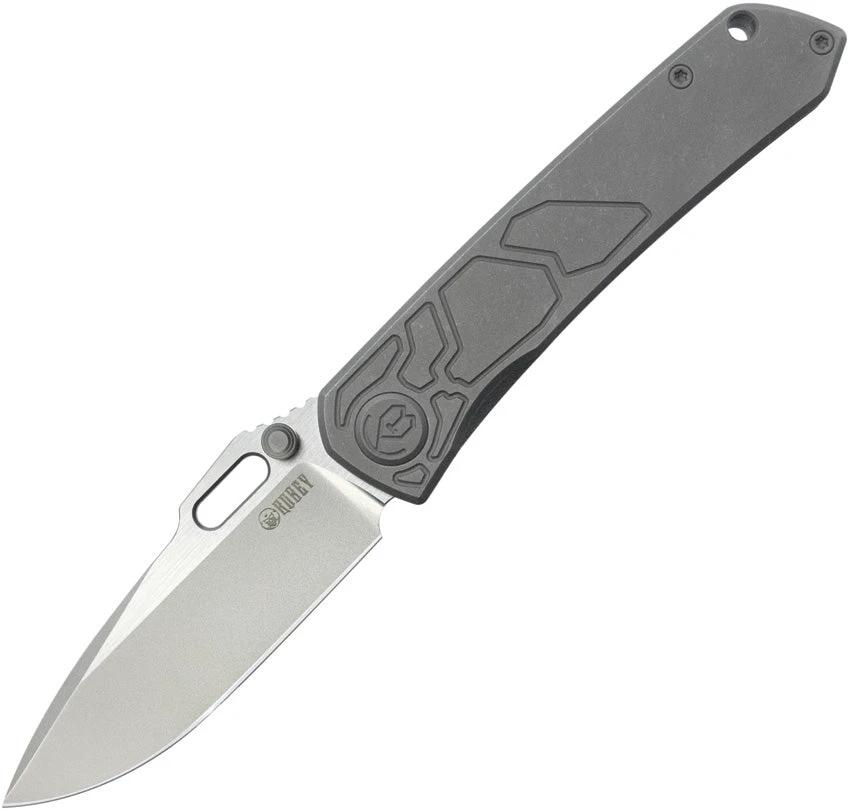 Kubey Blackout Framelock Ti Gray KB259B by Kubey