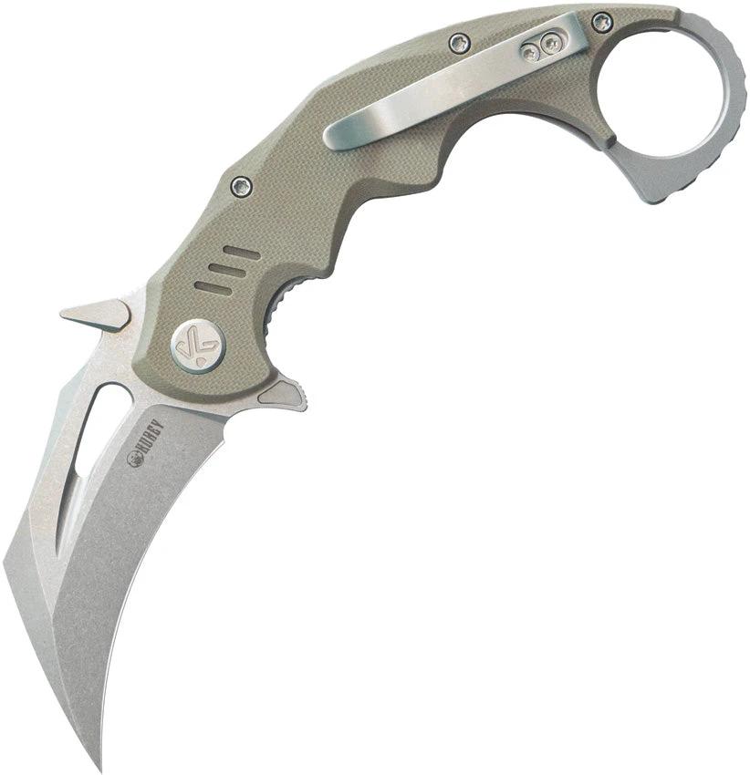 Kubey Mini Wrath Karambit Linerlock KU262C by Kubey