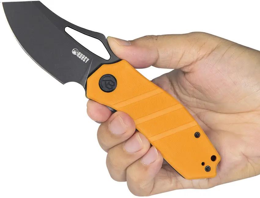 Kubey Ceyx Linerlock Black Yellow KU335C by Kubey