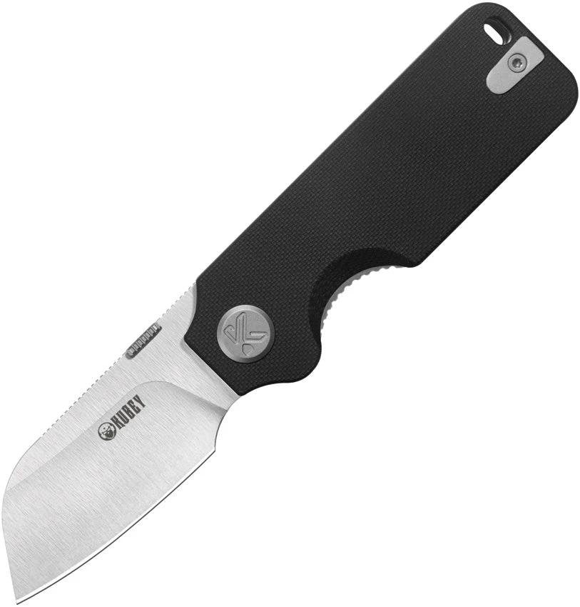 Kubey Boxer Linerlock Black G10 KU407A by Kubey