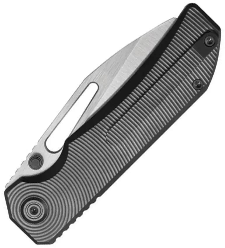 KB Knives Venom Top Linerlock DLC Ti KB435C - Titanium DLC Coated Handle And Satin S90V 3.5 Inch Sheepsfoot Blade by KB Knives