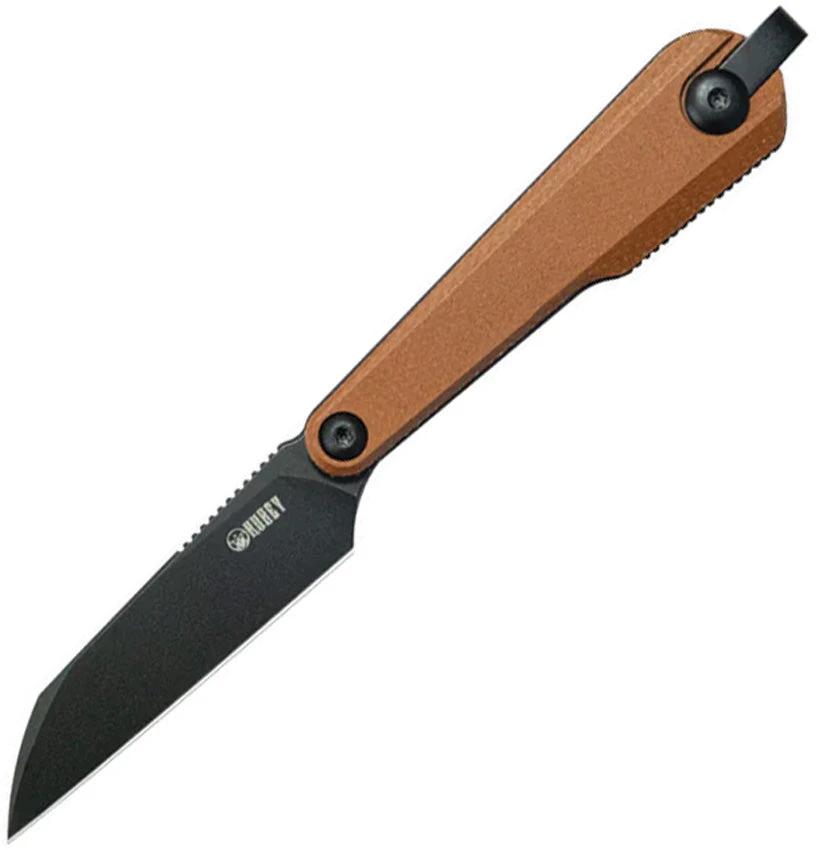 Kubey Yag Fixed Blade Black Brown KU450C by Kubey