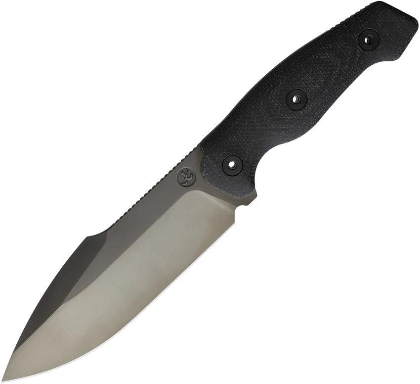Kunwu Knives StiffyG F712BK4 Folding Knife For EDC Enthusiasts Durable Blade Ergonomic Black G10 Handle by Kunwu Knives