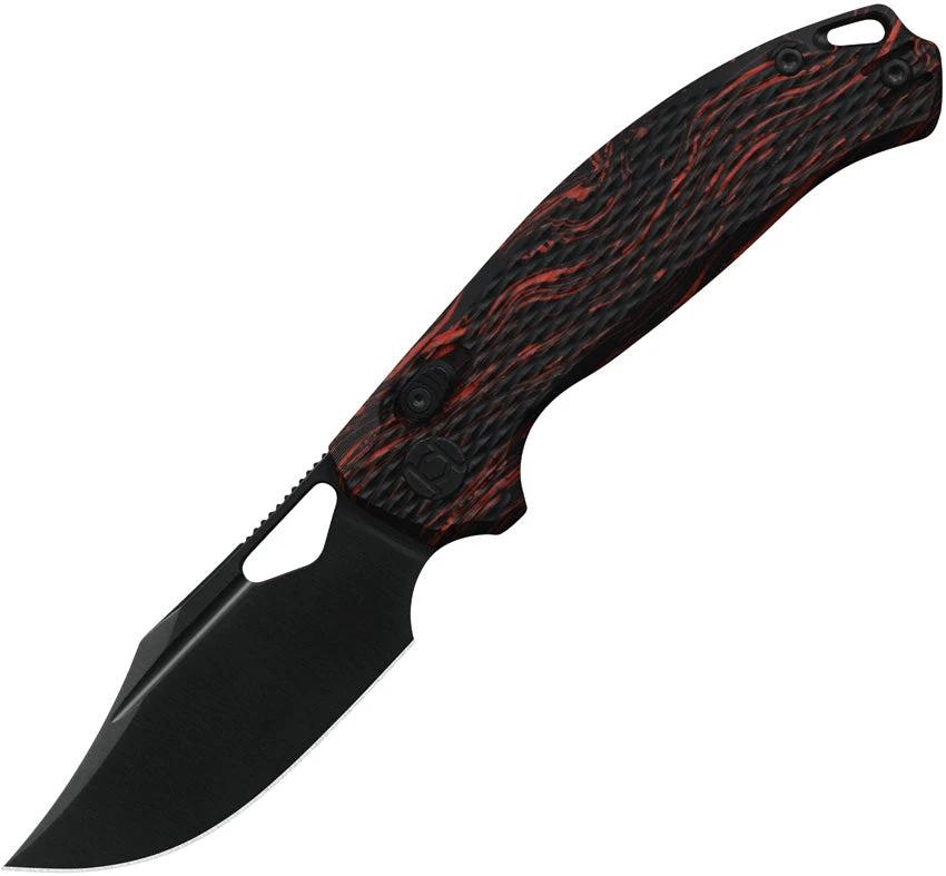 Kunwu Knives DJANGO Crossbar Lock Red/Blk X707A-1 by Kunwu Knives