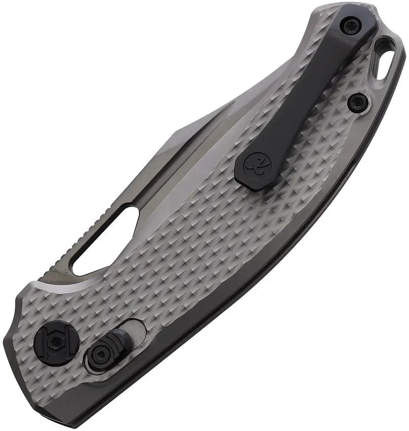 Kunwu Django Pro Crossbar Lock Knife DLC Elmax 4.5in EDC by Kunwu Knives