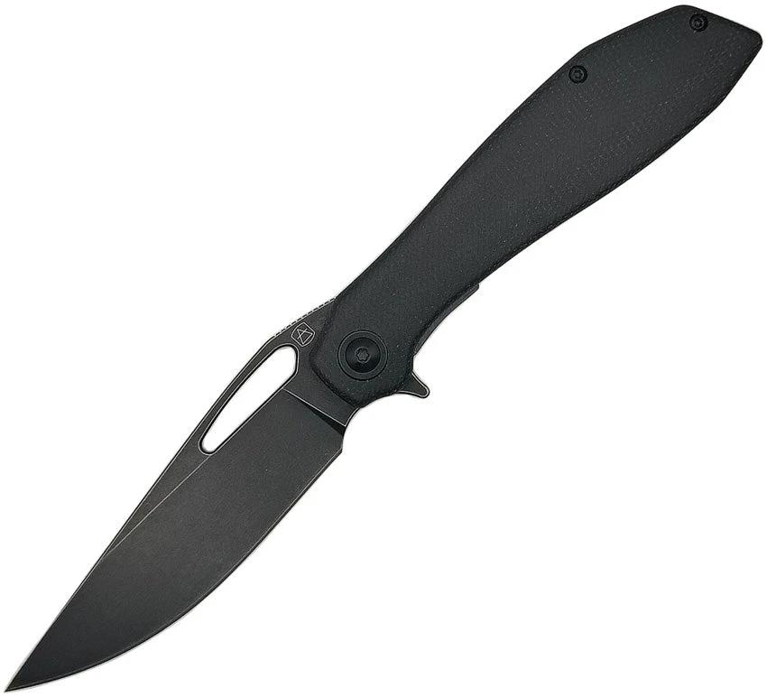Luft Concepts BXTR Linerlock Black Micarta FA-202 by Luft Concepts
