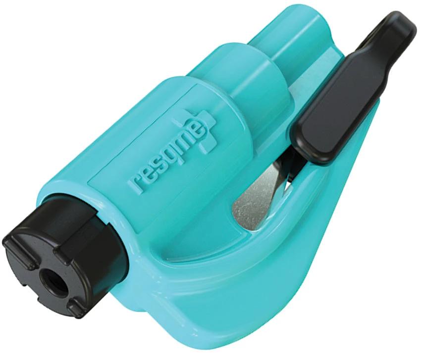 ResQMe Car Escape Keychain Tool Teal 15.100.12 by ResQMe