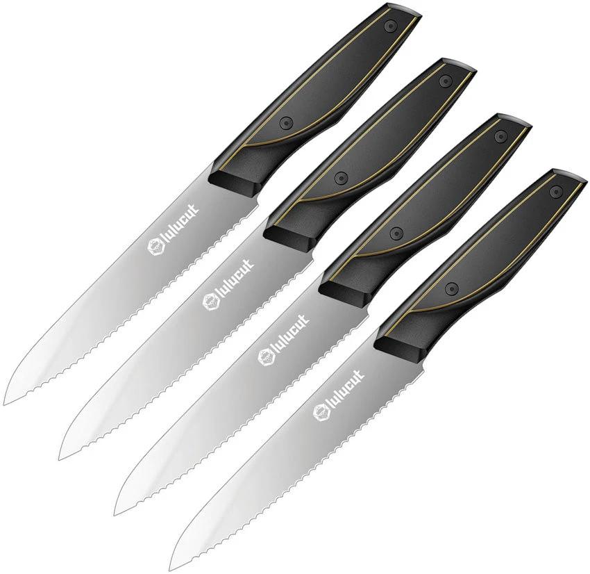 lulucut Meteorite Steak Knife Set P003-1302B05S by lulucut