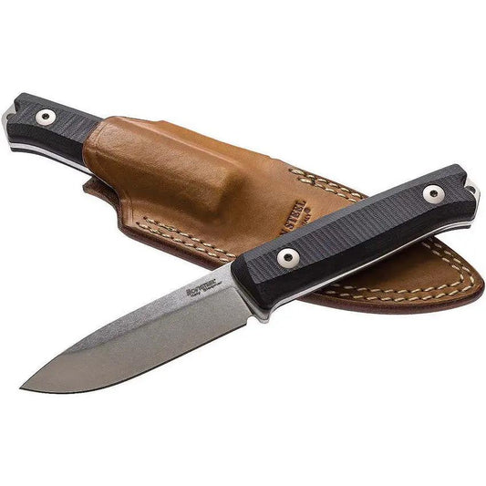 LionSTEEL Bushcraft B40 GBK Full Tang Outdoor Survival Knife With Fire Starting Back Tang And G10 Handle by LionSTEEL