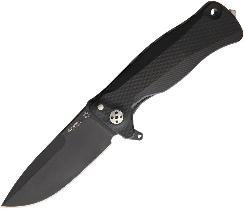 LionSTEEL SR11 Framelock Black SR11A BB by LionSTEEL