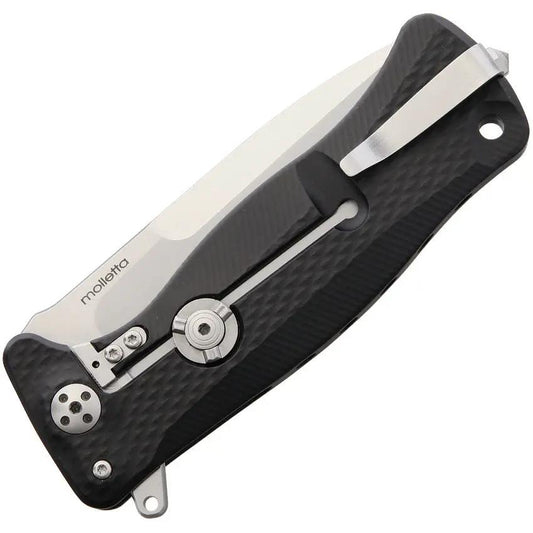 LionSTEEL SR11 Framelock Knife Satin Sleipner Tool Steel Drop Point EDC Tactical by LionSTEEL