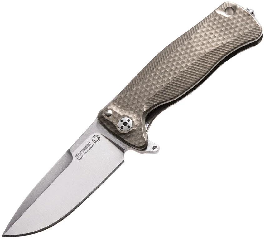 LionSTEEL SR22 Framelock Titanium Bronze SR22 B by LionSTEEL