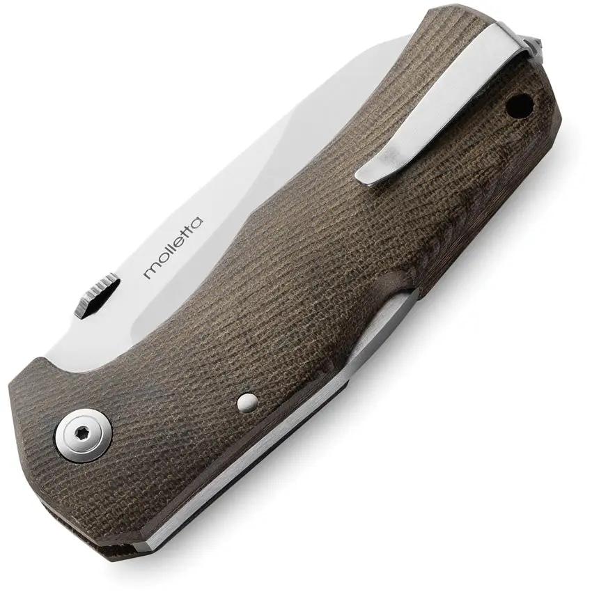 LionSteel TM1 Lockback Knife Green Micarta CVG Sleipner Blade EDC Enthusiasts Rugged Collectors Gear by LionSTEEL