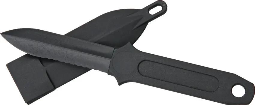 CIA MIL1023 Sticker Knife MIL1023S - 7 Inch Overall 3 Inch Double Edge Blade Partially Serrated On One Side by Miscellaneous