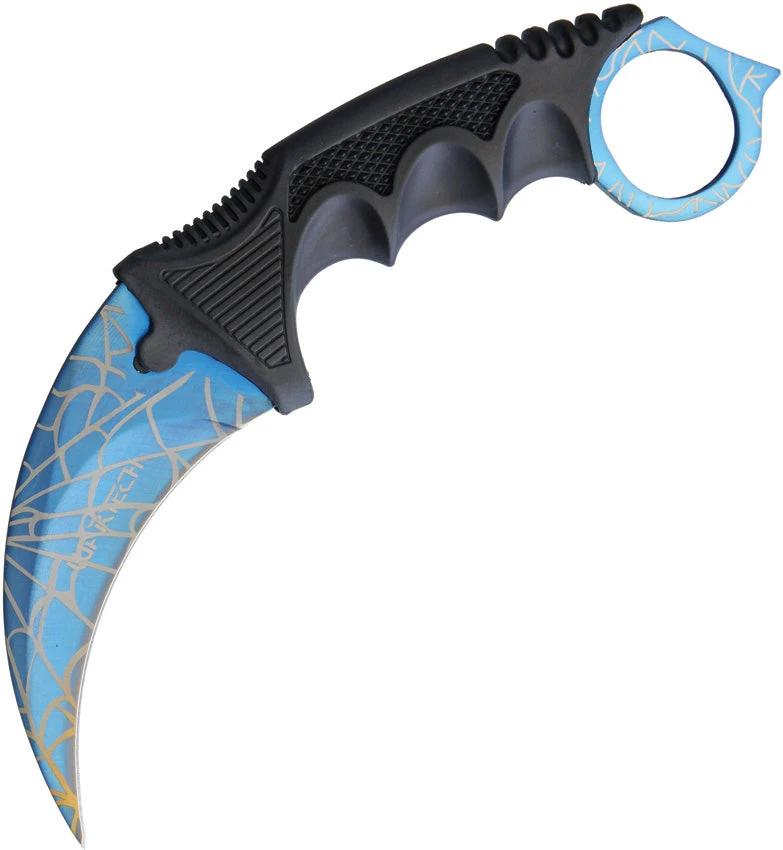 Miscellaneous Spider Web Neck Knife YC-9115-BW by Miscellaneous