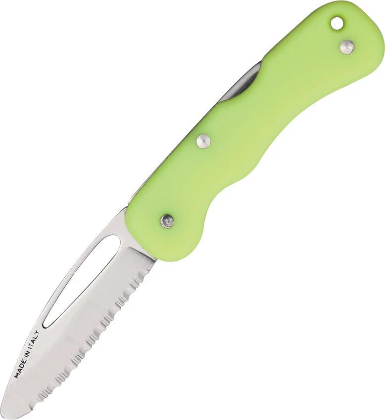 Mac Coltellerie Rescue Lockback 697/RESCUE GREEN by Mac Coltellerie