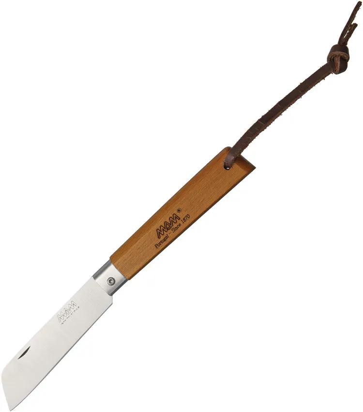 MAM Operario Folder Sheepsfoot 2042 Silver Ring With Box - Hand Sharpened German Stainless Blade by MAM