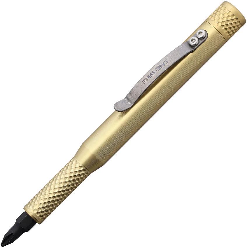 Maratac Brass TI Pen Driver BRASS TI PEN DRIVER by Maratac