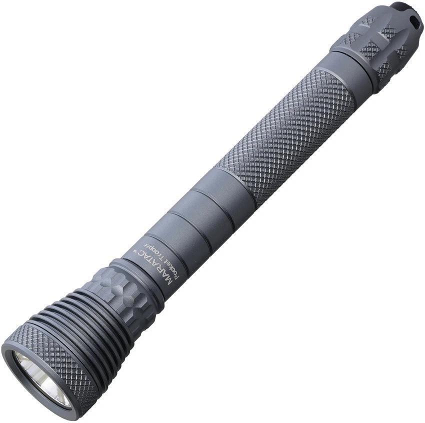 Maratac Pocket Trooper Flashlight POCKET TROOPER FLASHLIGHT GREY by Maratac
