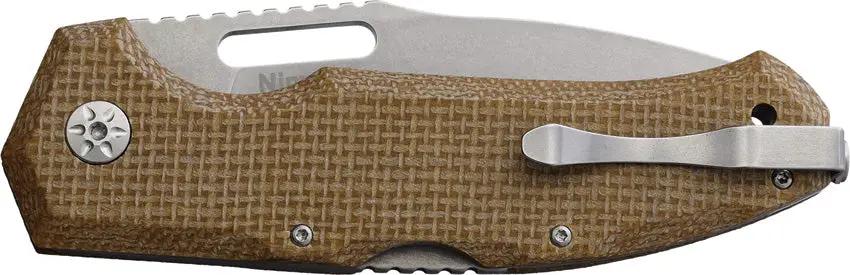 Maserin Nimrod Lockback Desert 480MD Folding Knife For EDC And Outdoor Use Premium Bohler M390 Blade by Maserin
