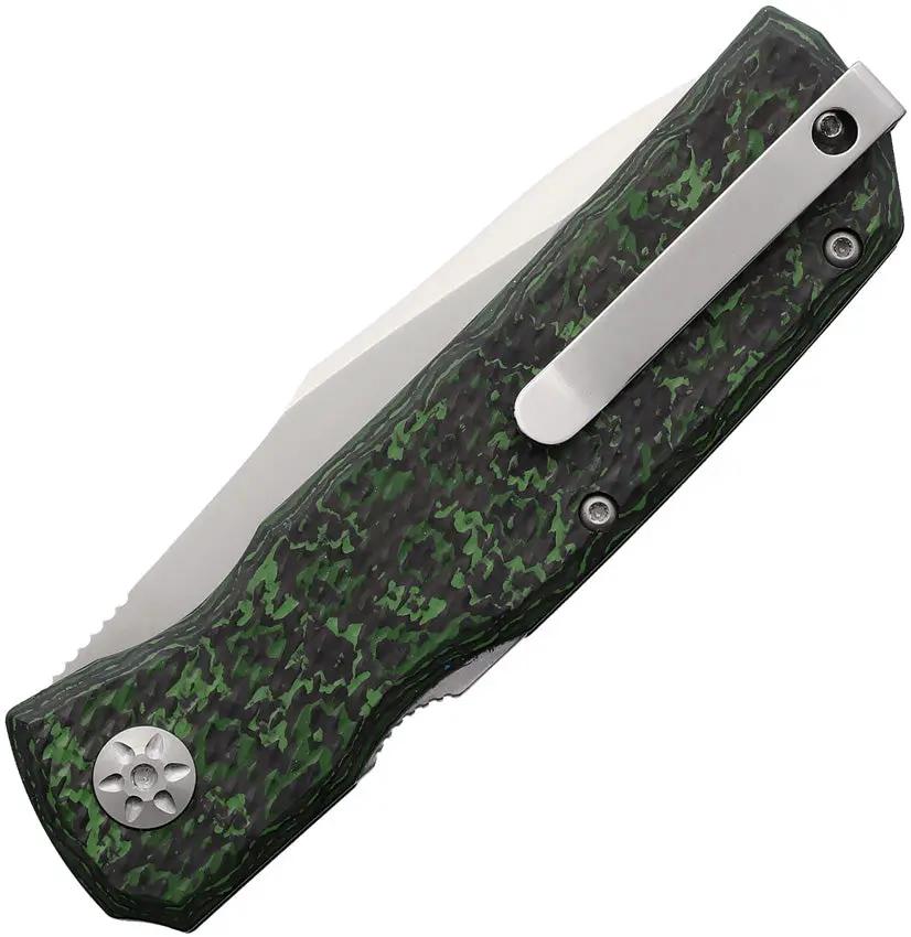 Maserin 502 W Lock Jungle Wear Folding Knife Satin N690 Blade Fat Carbon Fiber Handle For Outdoor EDC by Maserin