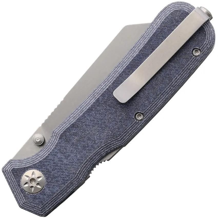 Maserin Pulse W-Lock Magna Denim Folding Knife for EDC Enthusiasts, Compact High-Performance Reliable Utility by Maserin
