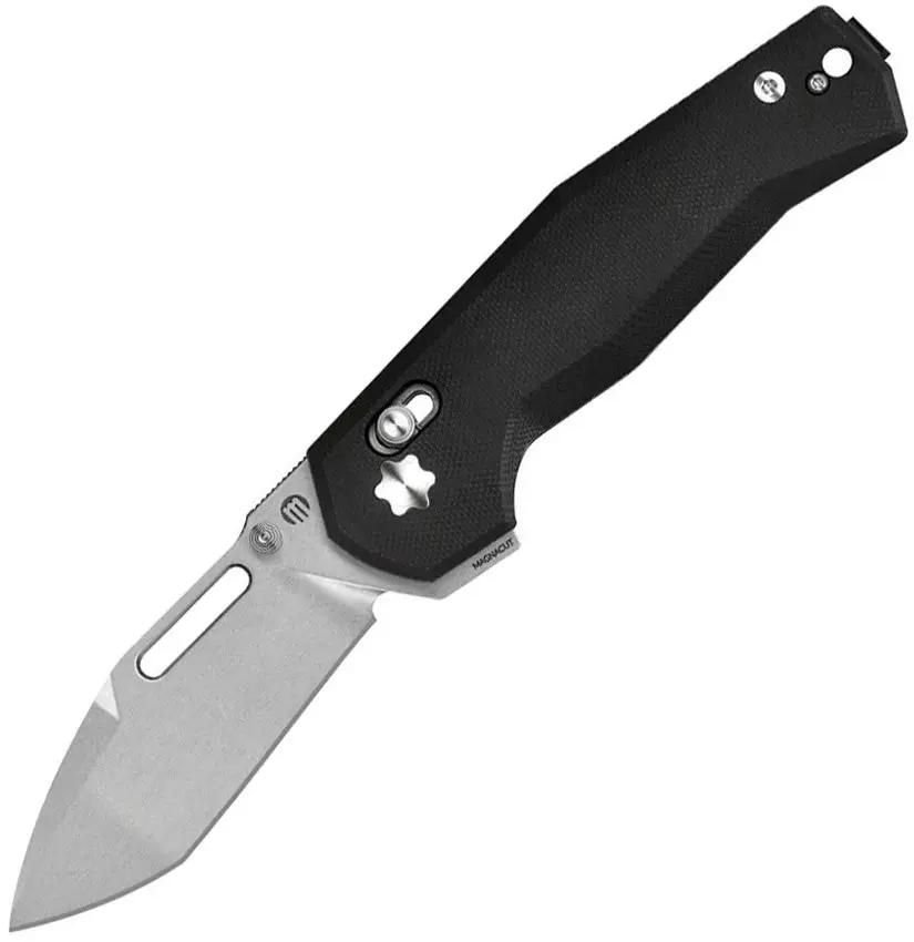 Maserin 632 CB1 Crossbar Lock Knife MagnaCut Tanto Black G10 for EDC Enthusiasts by Maserin