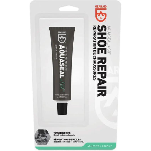 Gear Aid Aquaseal SR Shoe Repair - Permanently Reattaches Soles And Repairs Rands, Toe Caps, And Worn Soles by Gear Aid