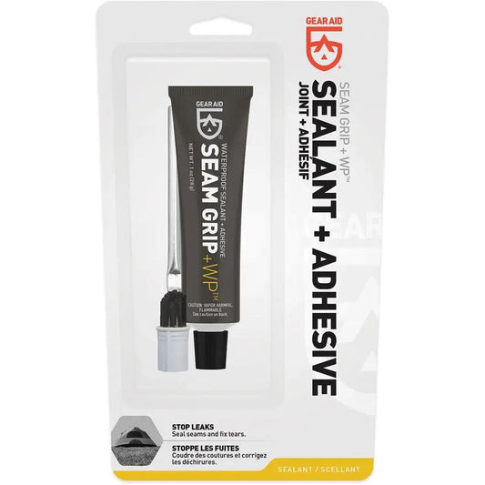 Gear Aid Seam Grip WP Sealant And Adhesive Waterproof Seam Sealer For Rain Gear Tents Tarps And Packs by Gear Aid