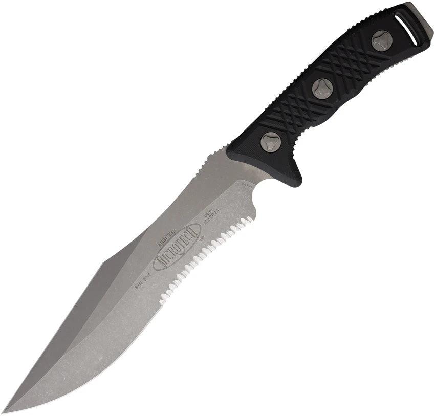 Microtech Arbiter Fixed Blade AP PS 104-11AP by Microtech