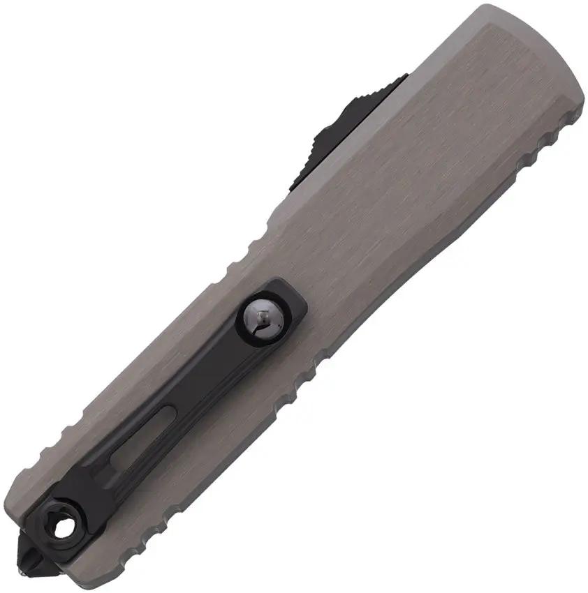 Microtech Auto Ultratech Gen III ZBP OTF Knife for EDC Enthusiasts, Two Tone M390MK Blade and Glass Breaker by Microtech