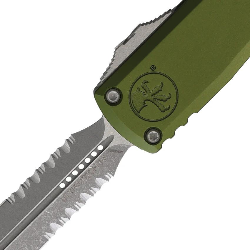 Microtech Ultratech Auto Knife Gen IV Dual Edge OTF 11224-11APOD For EDC Enthusiasts by Microtech