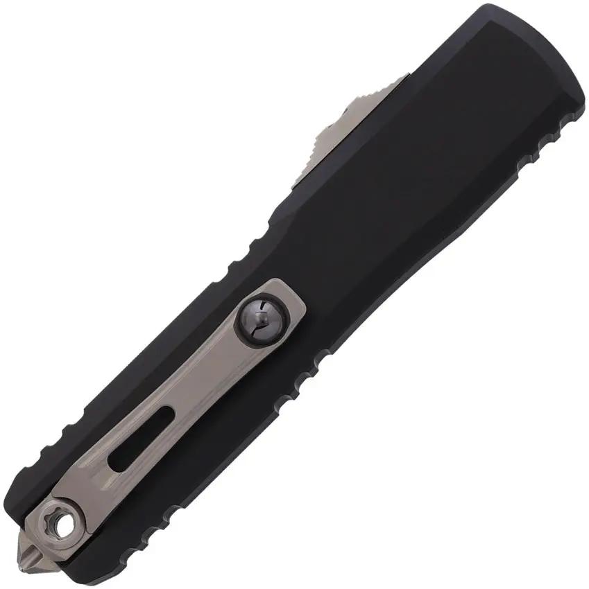 Microtech Ultratech Auto OTF Knife Gen IV Double Edge 3.5in M390 Blade With Glass Breaker For Tactical EDC by Microtech