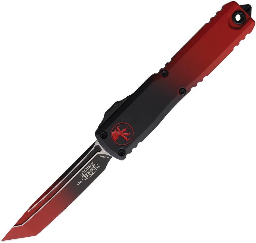 Microtech Ultratech Automatic OTF Knife ZBP 5in Closed 3.5in M390 Blade Aluminum Handle Glass Breaker EDC Enthusiasts by Microtech